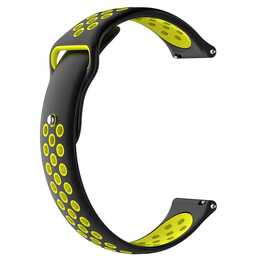 EG Armband (Coros, Pace 2, Apex 42 mm, Schwarz)