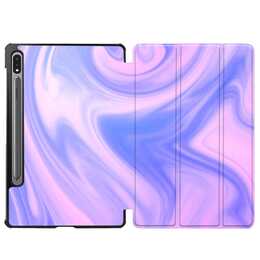 EG Hülle für Samsung Galaxy Tab S8 11" (2022) - blau - flüssig