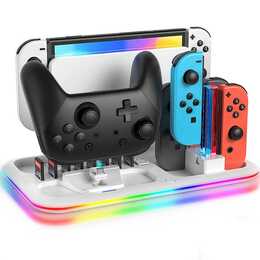 EG Ladestation (Nintendo Switch, Weiss)
