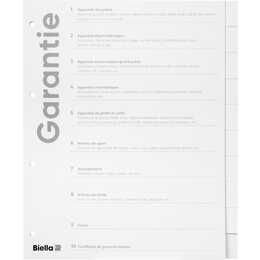 BIELLA Garantie Register (10 x A4, Nummerisch)
