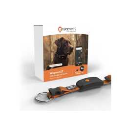 WEENECT GPS Tracker XT Collar (Akku, Orange, Schwarz)