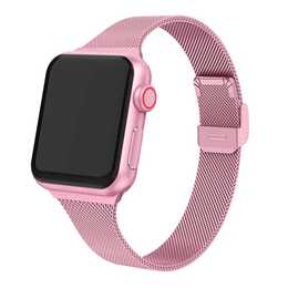 EG Cinturini (Apple Watch 45 mm / 42 mm / 44 mm, Rosa, One size)