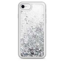 WHITE DIAMONDS Backcover Sparkle (iPhone 6s, iPhone 7, iPhone 6, iPhone 8, Silber)