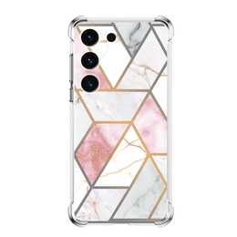 EG Backcover (Galaxy S23, Marmor, Rosa)