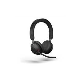JABRA Office Headset Evolve2 65 MS Stereo (On-Ear, Kabel und Kabellos, Schwarz)