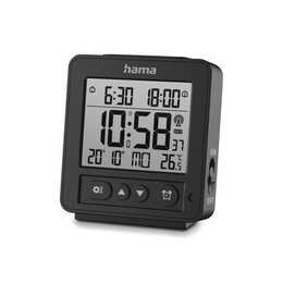 Réveil Radio Piloté - BRAUN - BC08 - Noir - LCD