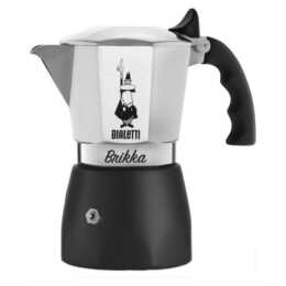 BIALETTI Brikka (4 Tazze, Argento)