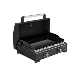 CAMPINGAZ Plancha Onyx 2 Gasgrill (6 kW, Onyx Black)