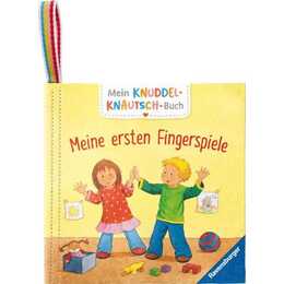 Mein Knuddel-Knautsch-Buch: Meine ersten Fingerspiele; robust, waschbar und federleicht. Praktisch für zu Hause und unterwegs