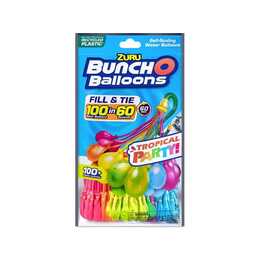 ZURU TOYS Bunch O Balloons Bunch O Balloons – Tropical Party Wasserballon (100 Stück)