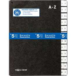PAGNA Ordnungsmappe A-Z (Schwarz, A4, 1 Stück)