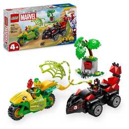 LEGO Marvel Super Heroes Course-poursuite entre Spin et Electro en dino-véhicules (11198)
