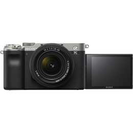 SONY Alpha 7C Kit (24.2 MP, Vollformat, Silber, Grau, Schwarz)