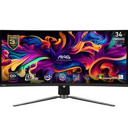 MSI MAG 341CQPDE (34", 3440 x 1440, Schwarz)