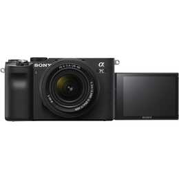 SONY Alpha a7 C + FE 28-60mm F4–5.6 Kit (24.2 MP, Vollformat, Schwarz)