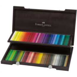 FABER-CASTELL Farbstift Polychromos (Mehrfarbig, 120 Stück)