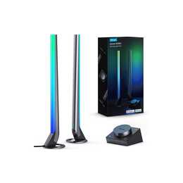 GOVEE Lumière d'ambiance LED Smart Gaming (Noir, 24 W)