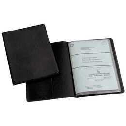 DUFCO Pochette de carte d'identité (Noir)