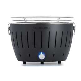 LOTUSGRILL Small Holzkohlegrill (25.8 cm, Anthrazit)