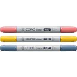 COPIC Grafikmarker Ciao (Mehrfarbig, 3 Stück)