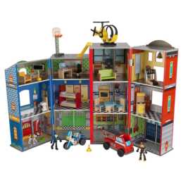 KIDKRAFT Everyday Heroes Puppenhaus (Mehrfarbig)