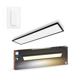 PHILIPS HUE Deckenleuchte White Ambiance Aurelle (Schwarz)