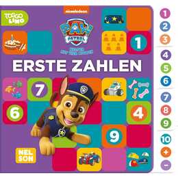Erste Zahlen. Pappbilderbuch mit buntem Register