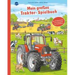 Mein großes Traktor-Spielbuch. Mit Drehscheibe, vielen Klappen und Schiebern