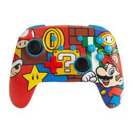 POWER A Mario Pop Manette (Multicolore)