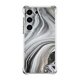 EG Backcover (Galaxy S25, Marmor, Grau)
