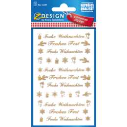 Z-DESIGN Sticker (Weihnachten / Advent, 44 Stück)