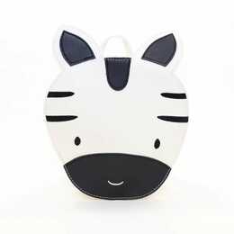 YUKO.B Rucksack Aiko das Zebra (Schwarz, Weiss)