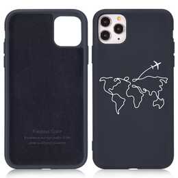 EG Backcover (iPhone 12, iPhone 12 Pro, Schwarz)