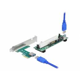 DELOCK Riser Card (PCI-X, USB 3.2 Typ-A)