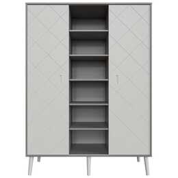 BISAL Kinderkleiderschrank Peak XL (143 x 58 x 196 cm)