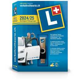 VERKEHRSTHEORIE.CH 2024/25 USB-Stick Kat. A/B (EDU - Educational Version, Deutsch, Italienisch, Französisch)