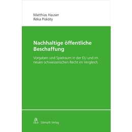 Nachhaltige öffentliche Beschaffung