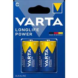 VARTA Batterie (C / Baby / LR14, 2 Stück)