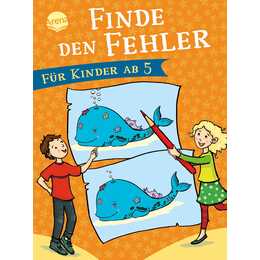 Finde den Fehler. Für Kinder ab 5