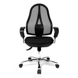 TOPSTAR Open Point SY Deluxe Fauteuil de bureau piovant (Noir)