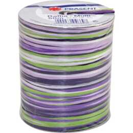 PRÄSENT Geschenkband (Violett, Grün)