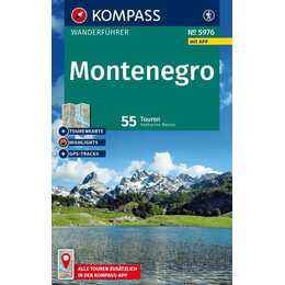 Wanderführer Montenegro, 55 Touren mit Extra-Tourenkarte
