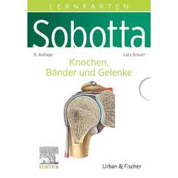 Sobotta Lernkarten Knochen, Bänder und Gelenke
