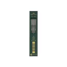 FABER-CASTELL Bleistiftmine (Schwarz, 10 Stück)