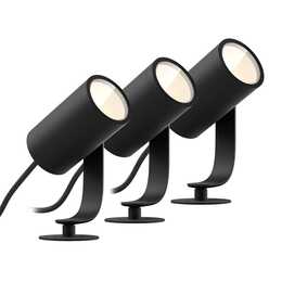 PHILIPS HUE Lampade vialetti Lily + Lily Extension (8 W, Antracite)