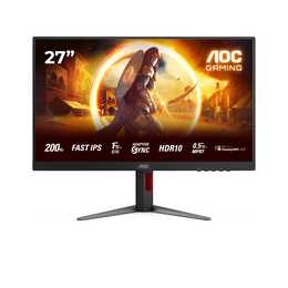 AOC 27G4HA (27", 1920 x 1080, Schwarz, Rot)