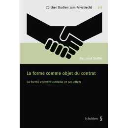 La forme comme objet du contrat