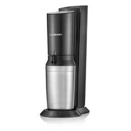 SODASTREAM Crystal (60 l, Metallic, Schwarz)