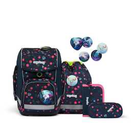ERGOBAG Schulranzen Set Cubo PhantBärsiewelt (19 l, Mehrfarbig)