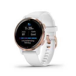 GARMIN Venu 2S (40 mm, One Size, Roségold, Rosa, Polymer, Edelstahl)